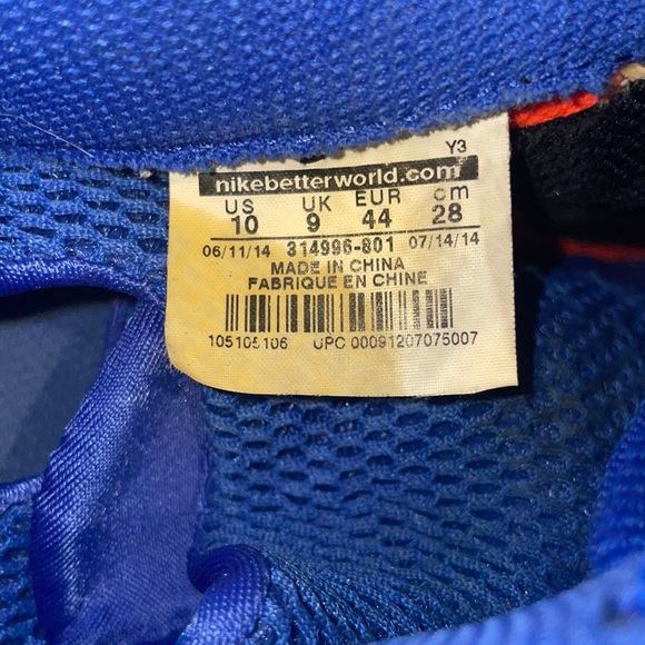 Nike “Knicks” Foamposite One Size 10 - Picture 3 of 3